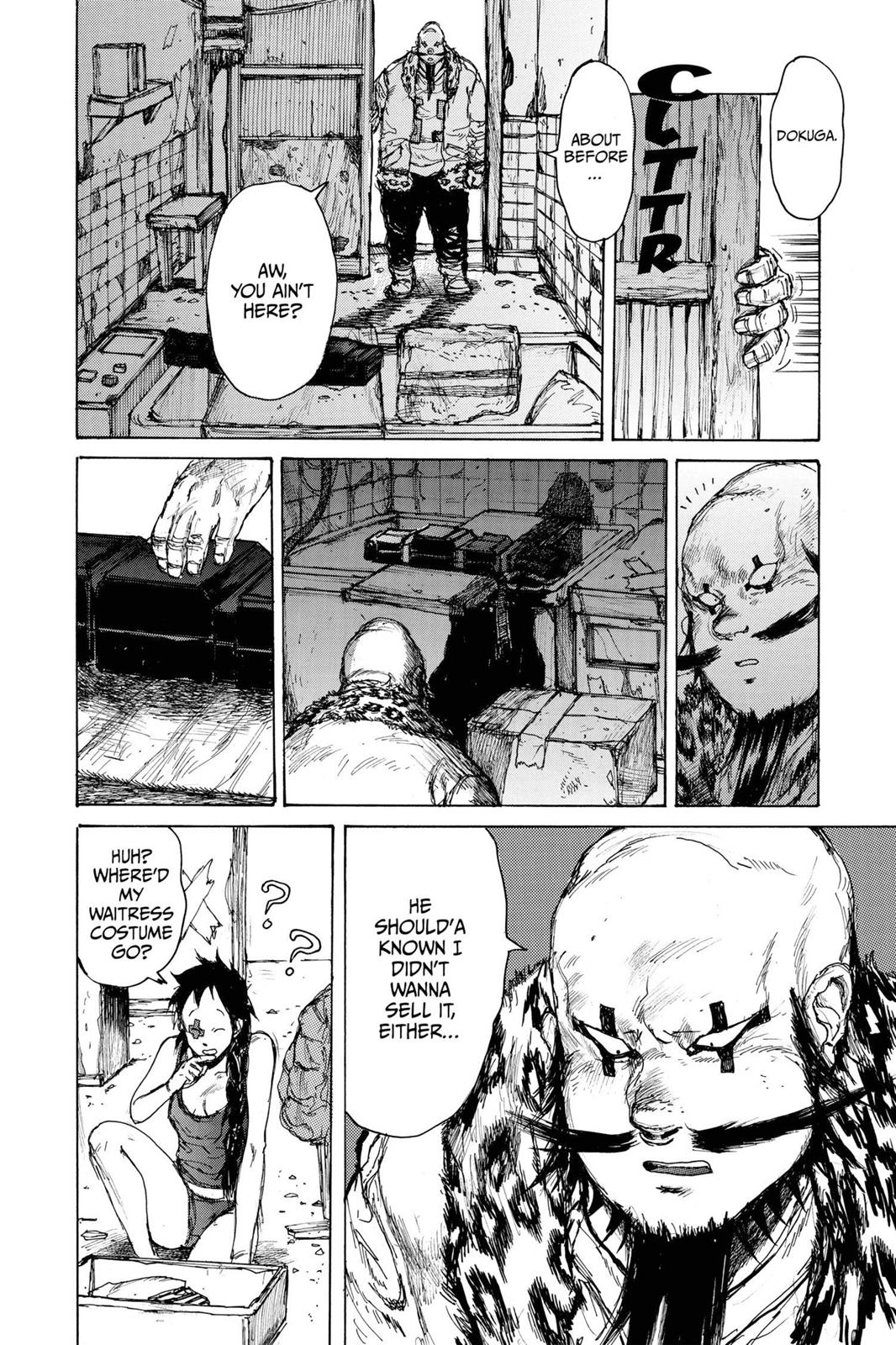 Dorohedoro Chapter 65 page 14 - Chapter 65: Cross-Dude-Expedition