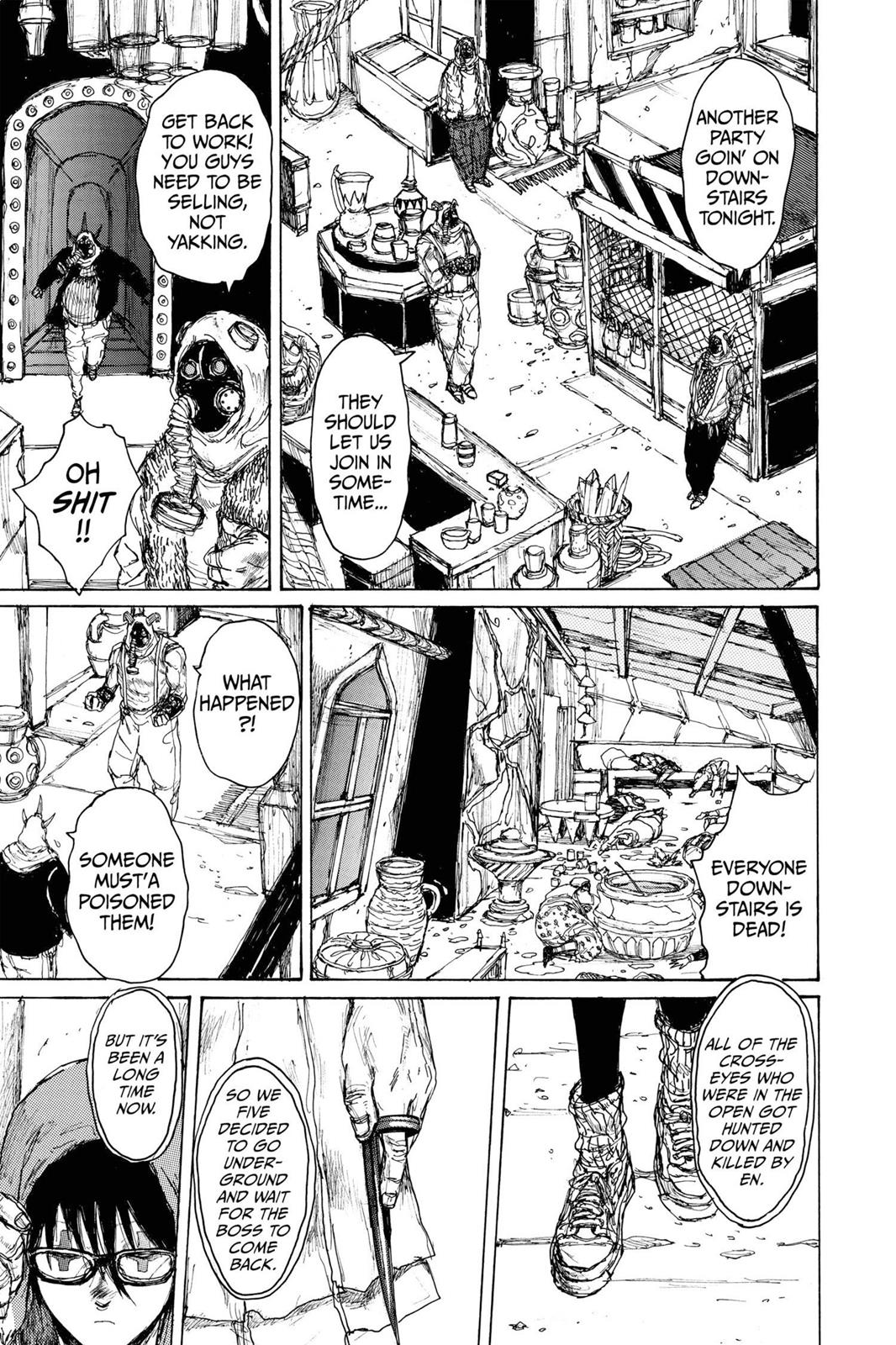 Dorohedoro Chapter 65 page 19 - Chapter 65: Cross-Dude-Expedition