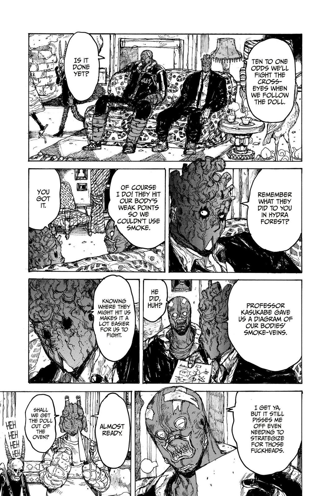 Dorohedoro Chapter 69 page 11 - Chapter 69: Rovin Chase