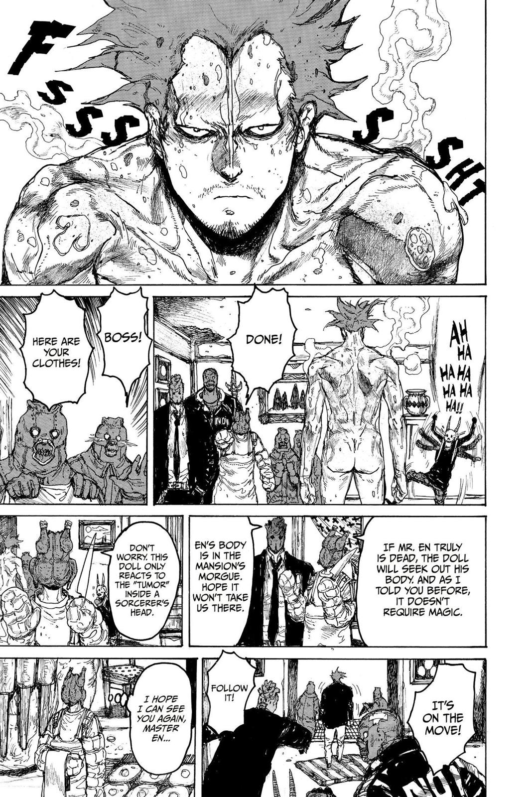 Dorohedoro Chapter 69 page 13 - Chapter 69: Rovin Chase