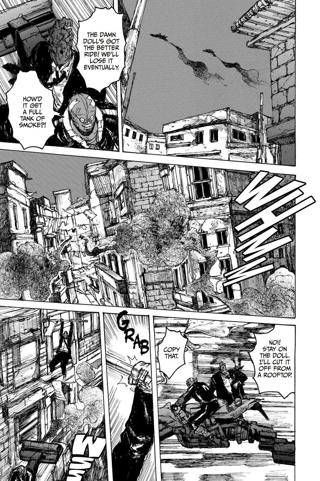 Dorohedoro Chapter 69 page 17 - Chapter 69: Rovin Chase