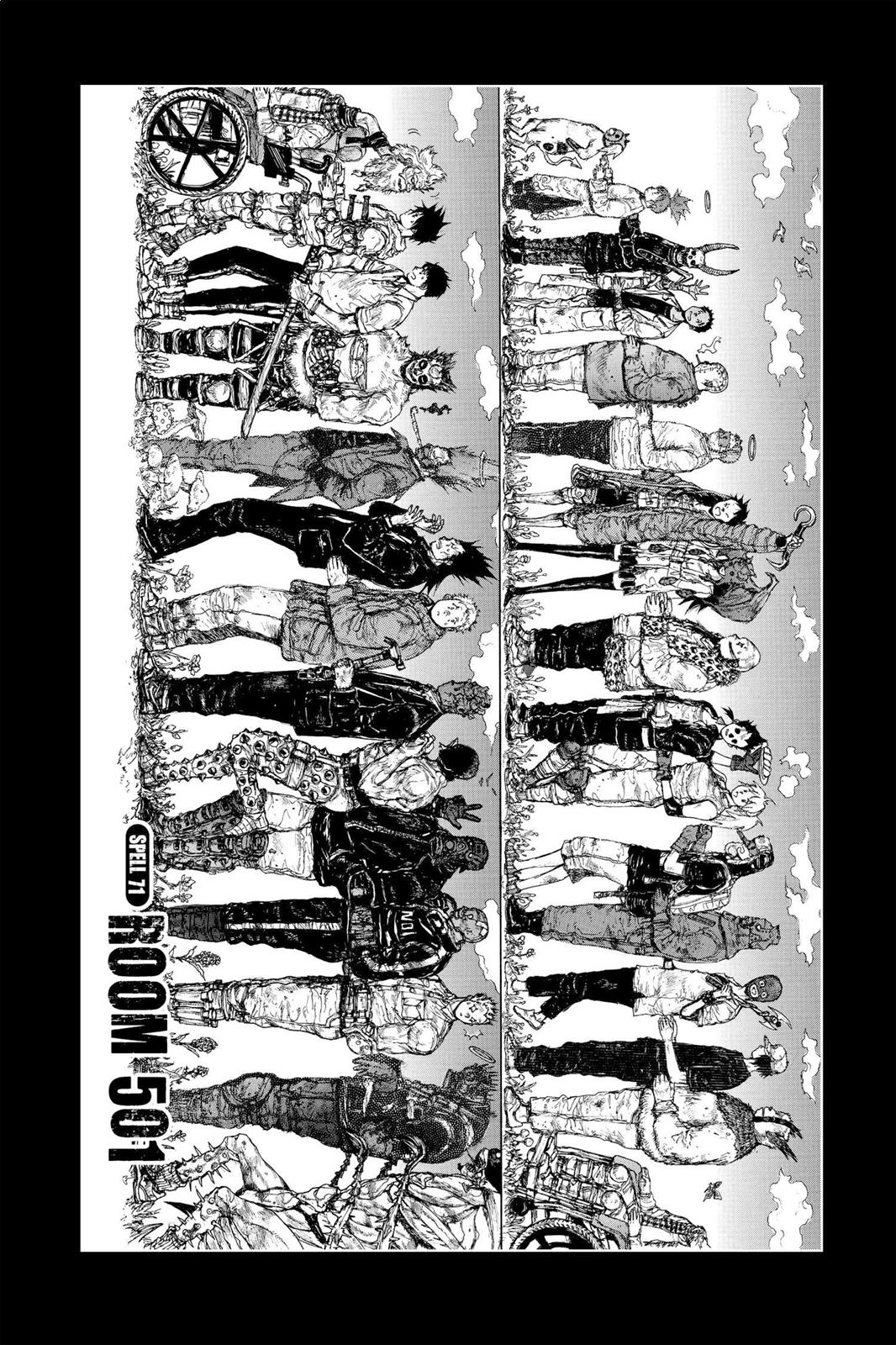 Dorohedoro Chapter 71 page 1 - Chapter 71: Room 501