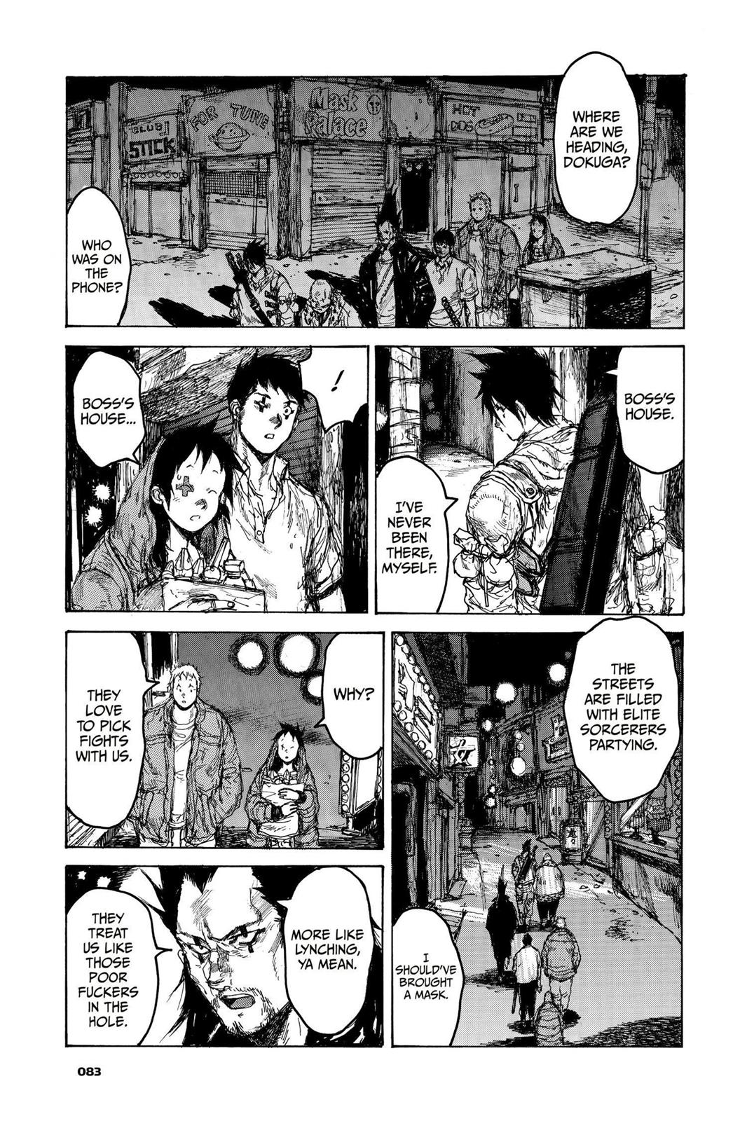 Dorohedoro Chapter 71 page 9 - Chapter 71: Room 501