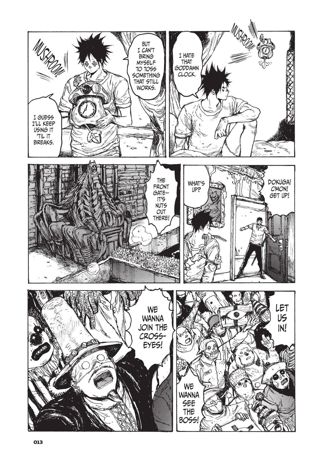 Dorohedoro Chapter 74 page 14 - Chapter 74: Cross-News