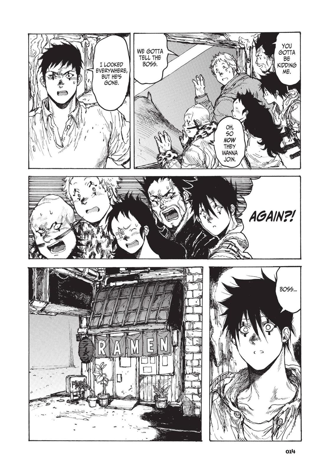 Dorohedoro Chapter 74 page 15 - Chapter 74: Cross-News