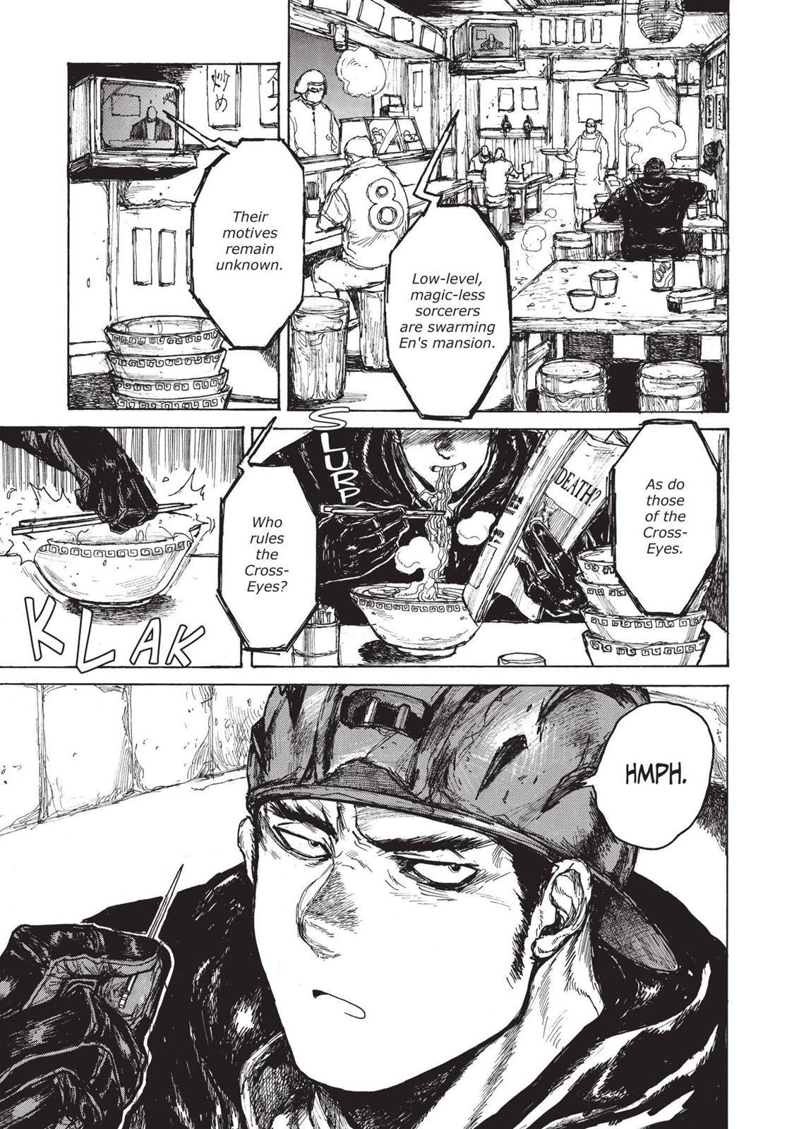 Dorohedoro Chapter 74 page 16 - Chapter 74: Cross-News