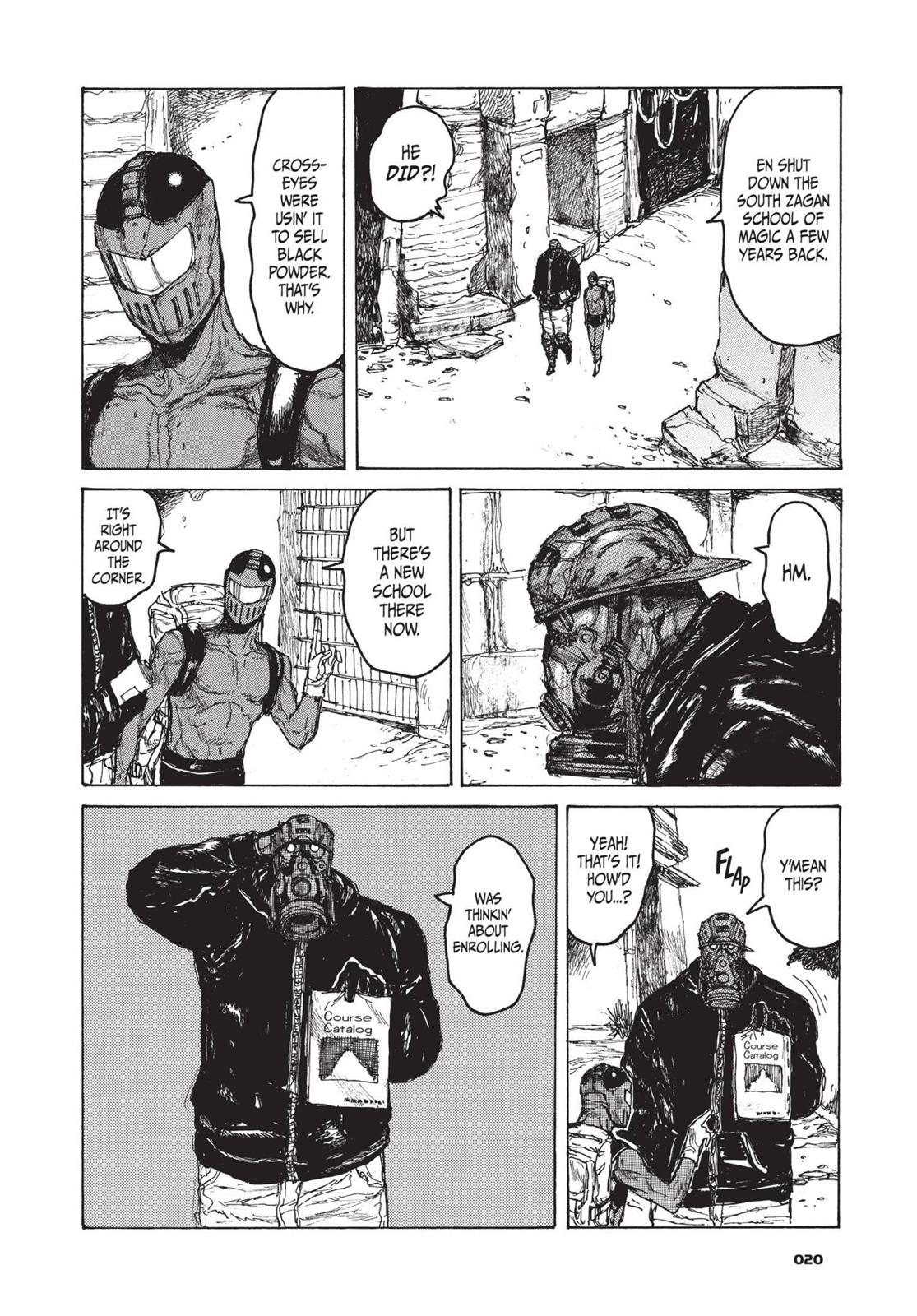 Dorohedoro Chapter 74 page 21 - Chapter 74: Cross-News