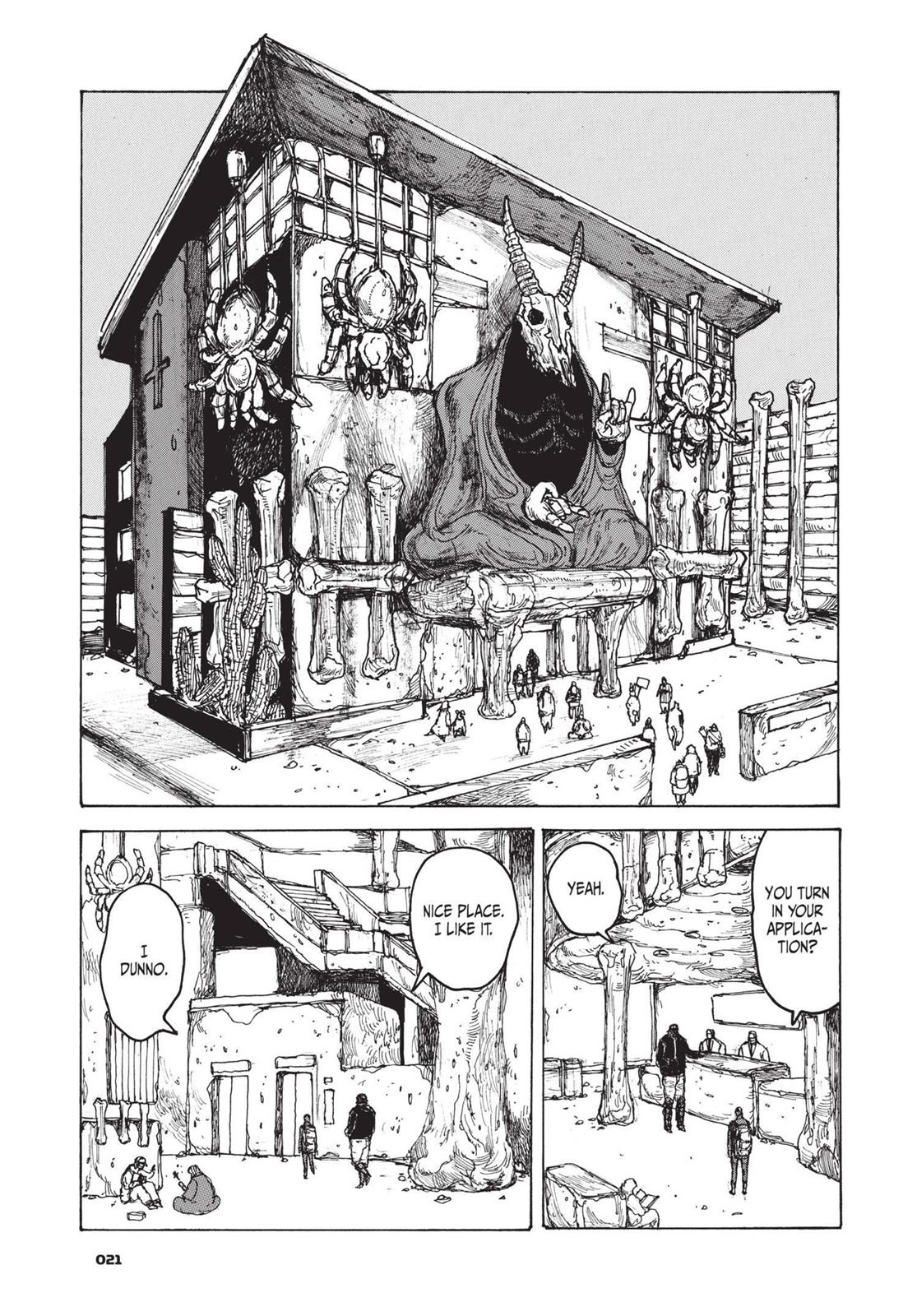 Dorohedoro Chapter 74 page 22 - Chapter 74: Cross-News