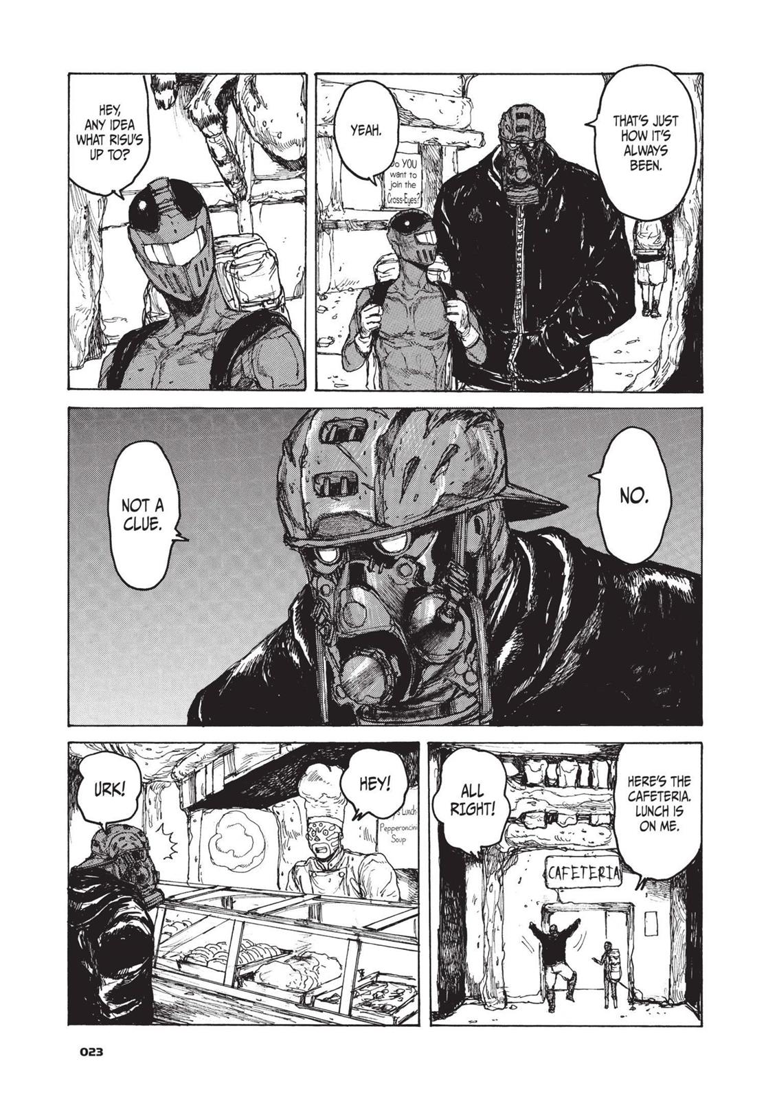Dorohedoro Chapter 74 page 24 - Chapter 74: Cross-News