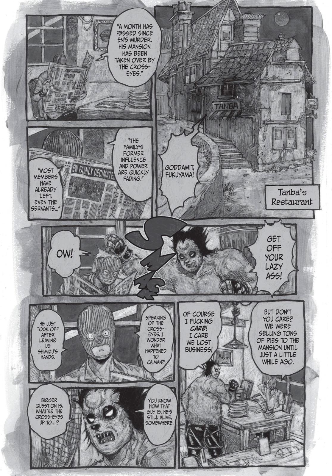 Dorohedoro Chapter 74 page 5 - Chapter 74: Cross-News