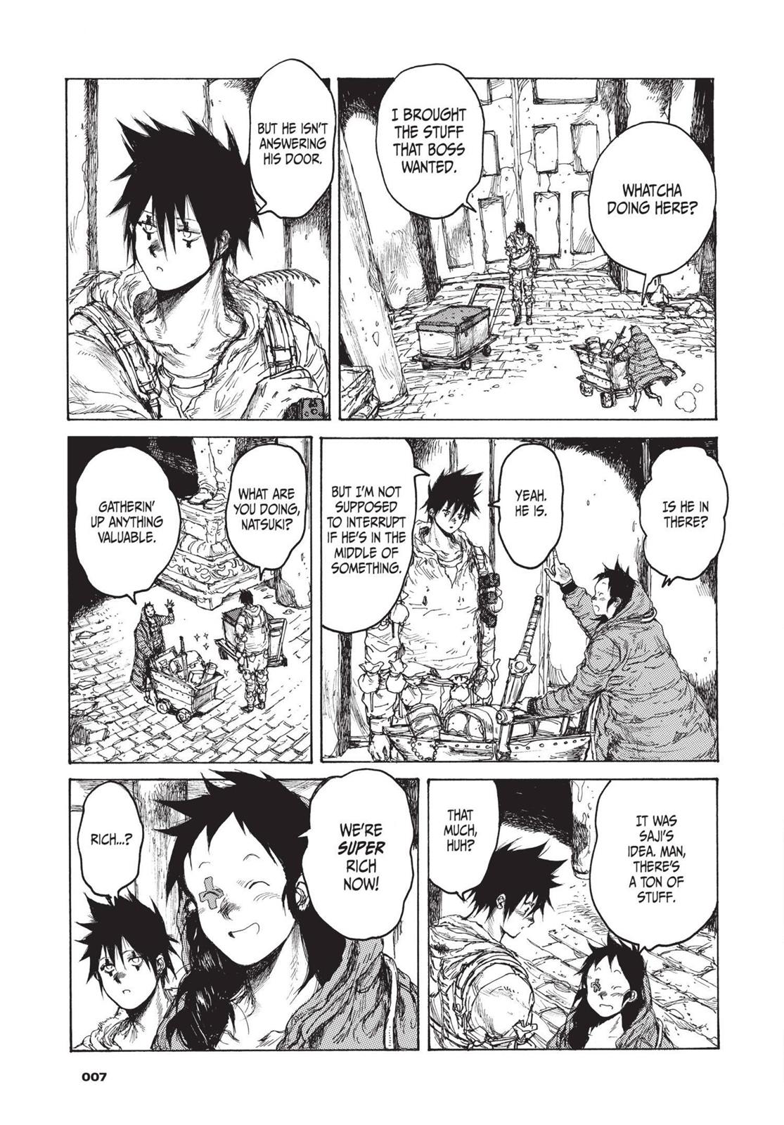 Dorohedoro Chapter 74 page 8 - Chapter 74: Cross-News