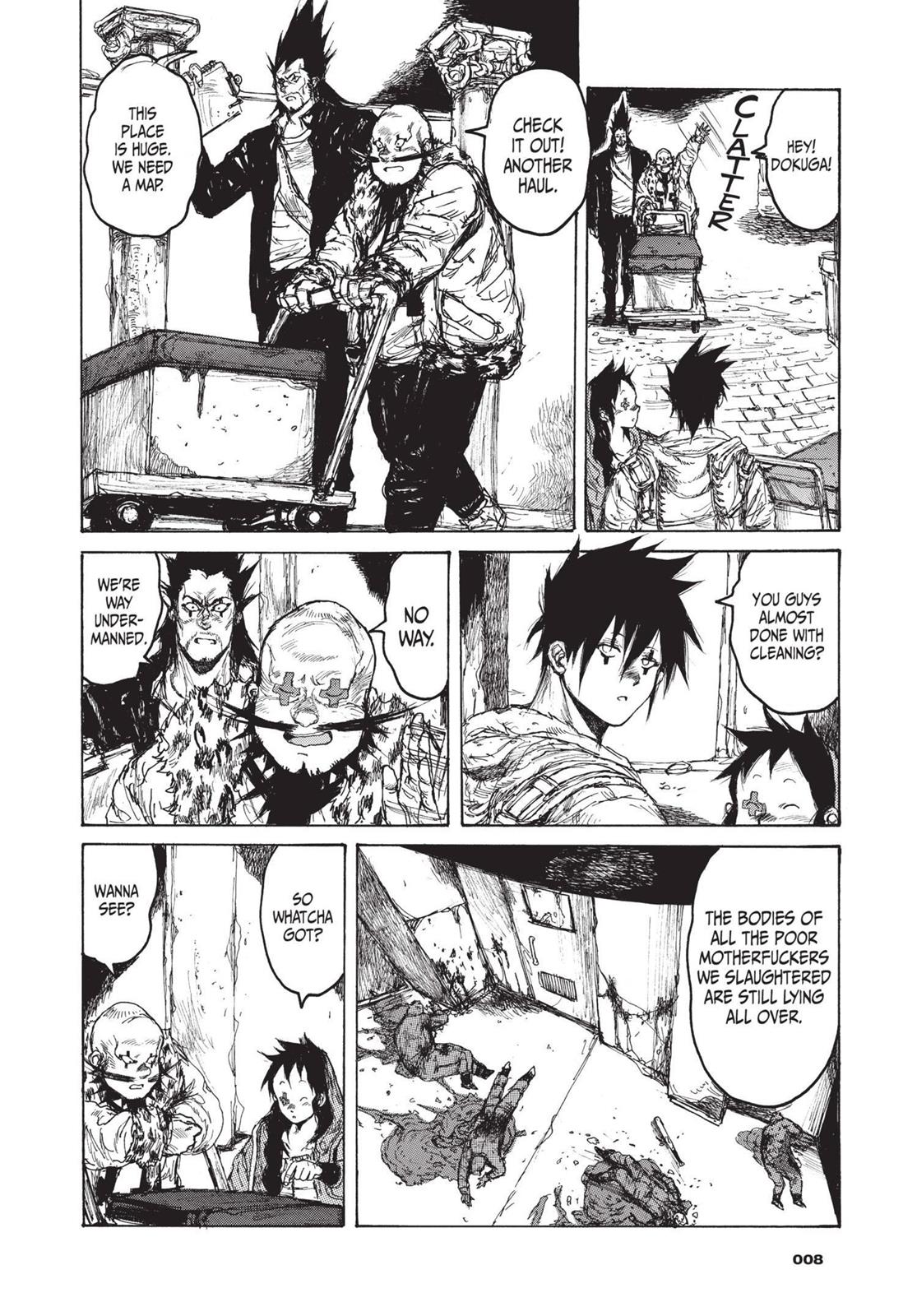 Dorohedoro Chapter 74 page 9 - Chapter 74: Cross-News