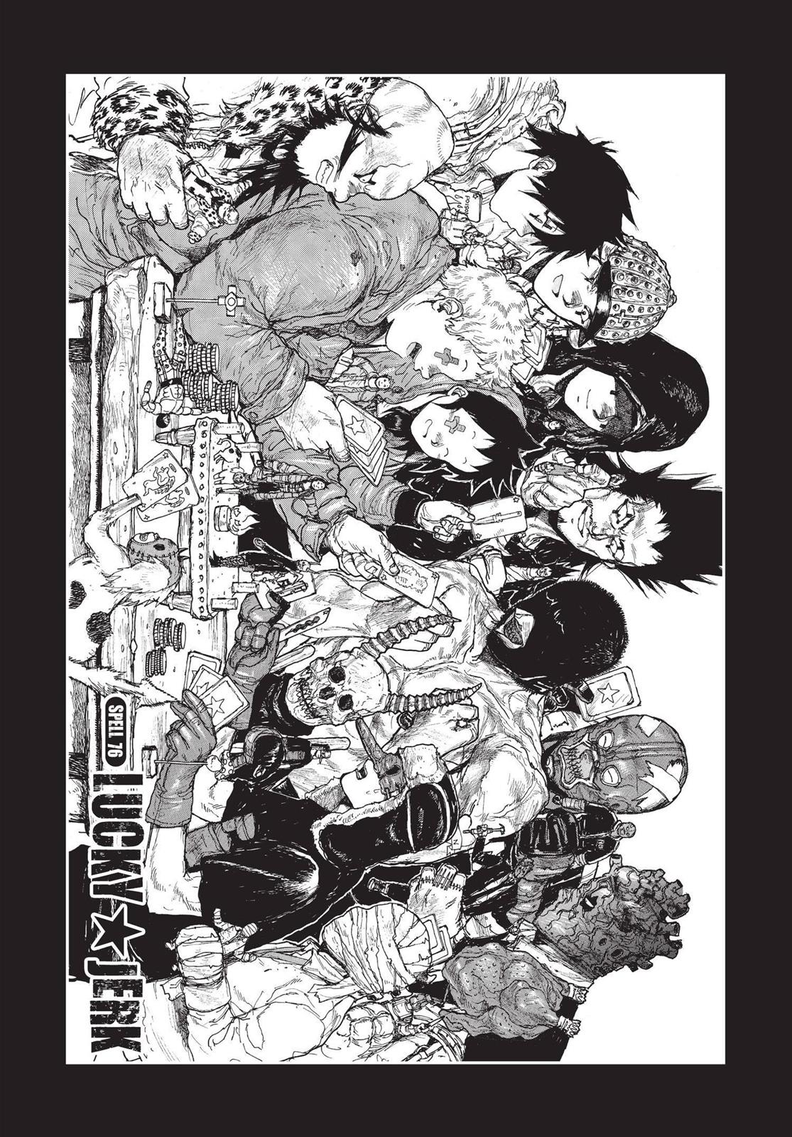 Dorohedoro Chapter 76 page 1 - Chapter 76: Lucky ★ Jerk