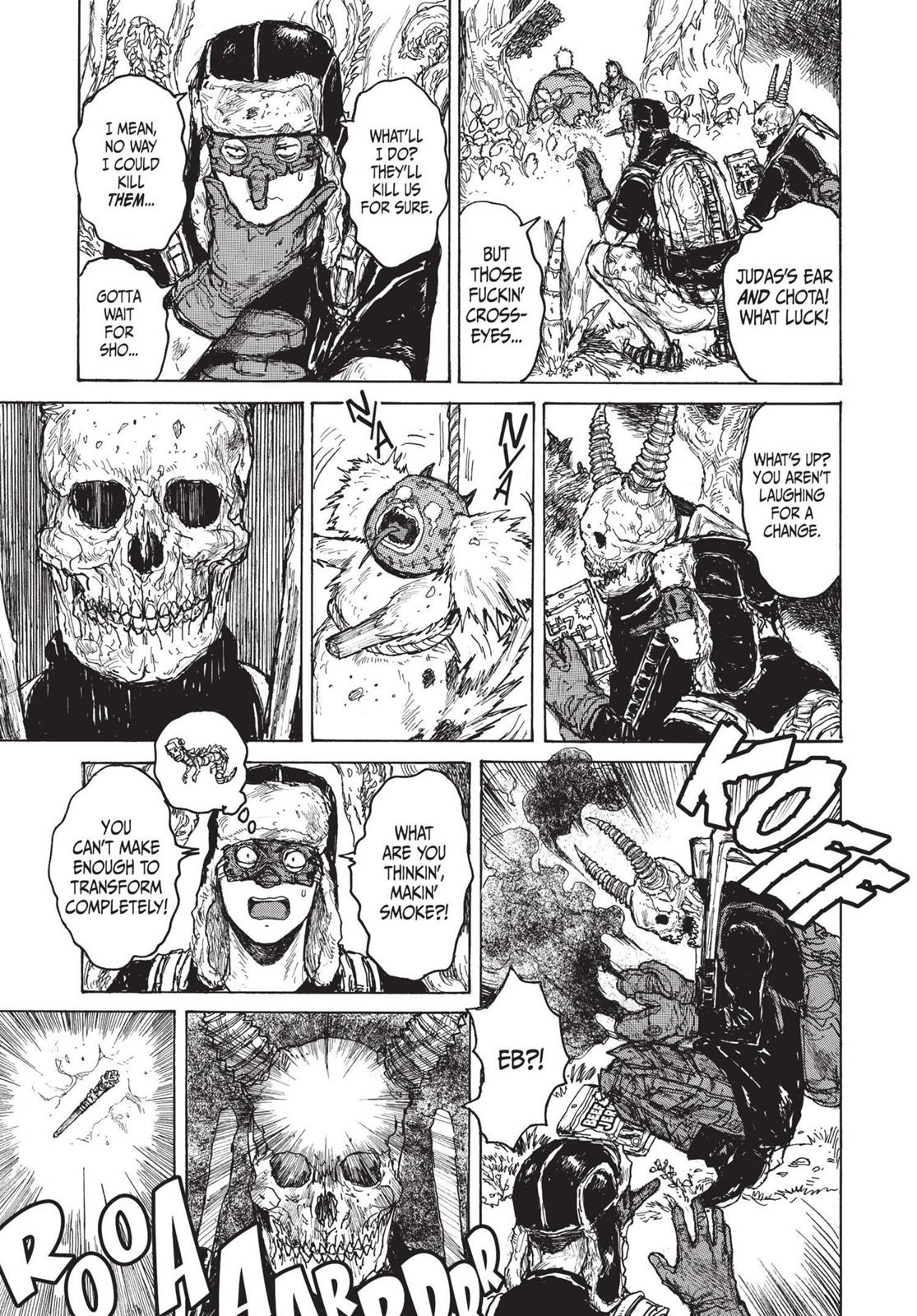 Dorohedoro Chapter 76 page 17 - Chapter 76: Lucky ★ Jerk