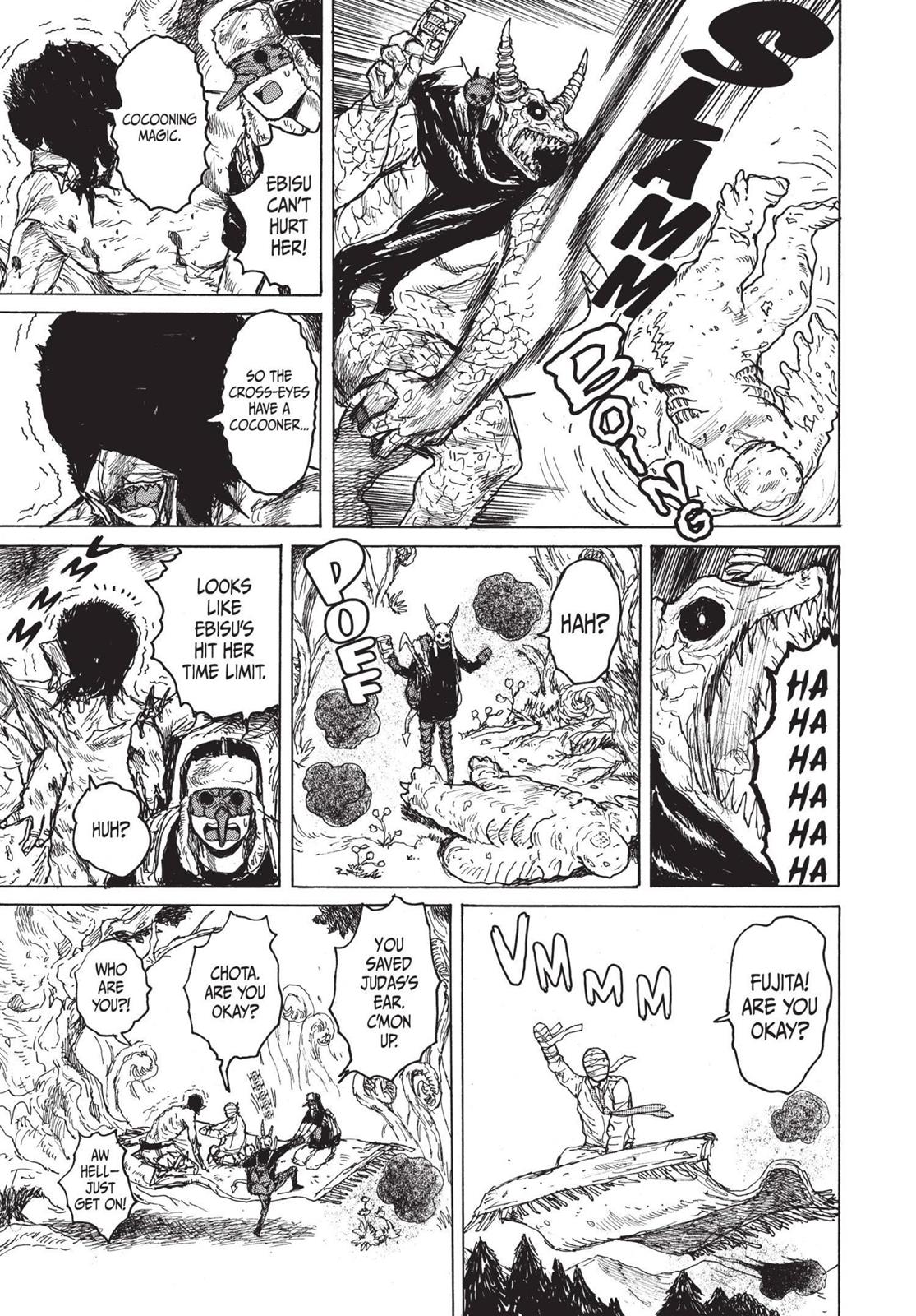 Dorohedoro Chapter 76 page 23 - Chapter 76: Lucky ★ Jerk