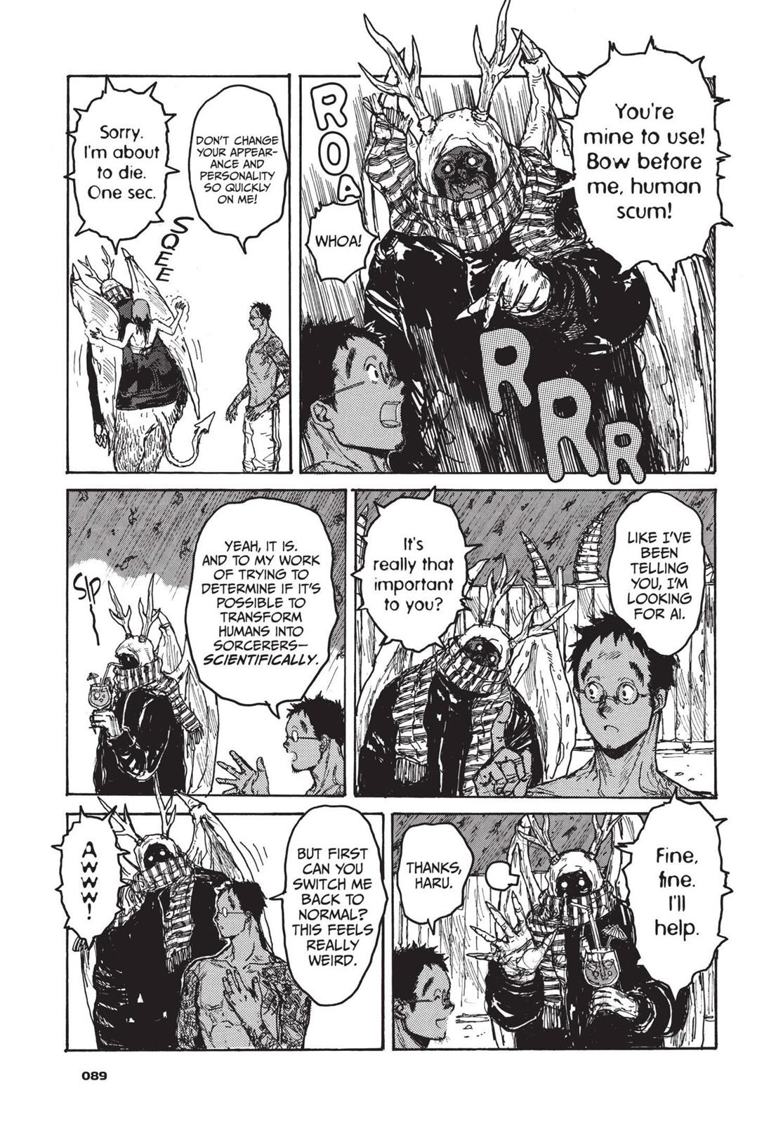 Dorohedoro Chapter 77 page 15 - Chapter 77: Advance Level Magic