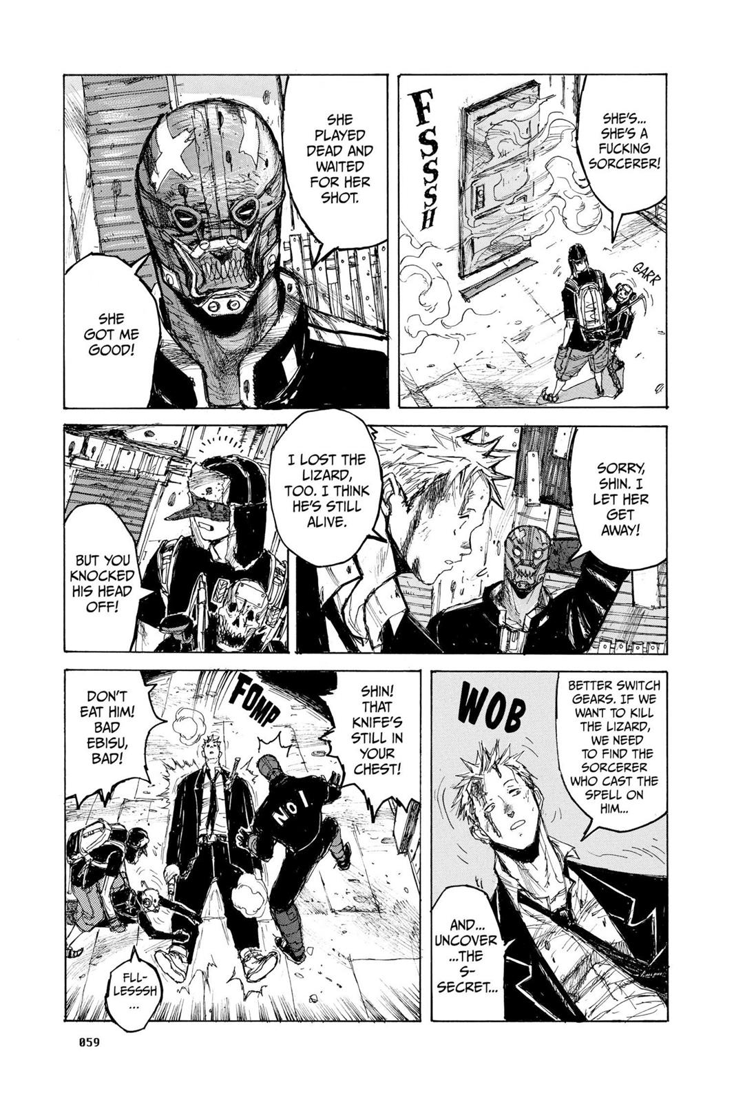 Dorohedoro Chapter 8 page 23 - Chapter 8: Bloody Fight