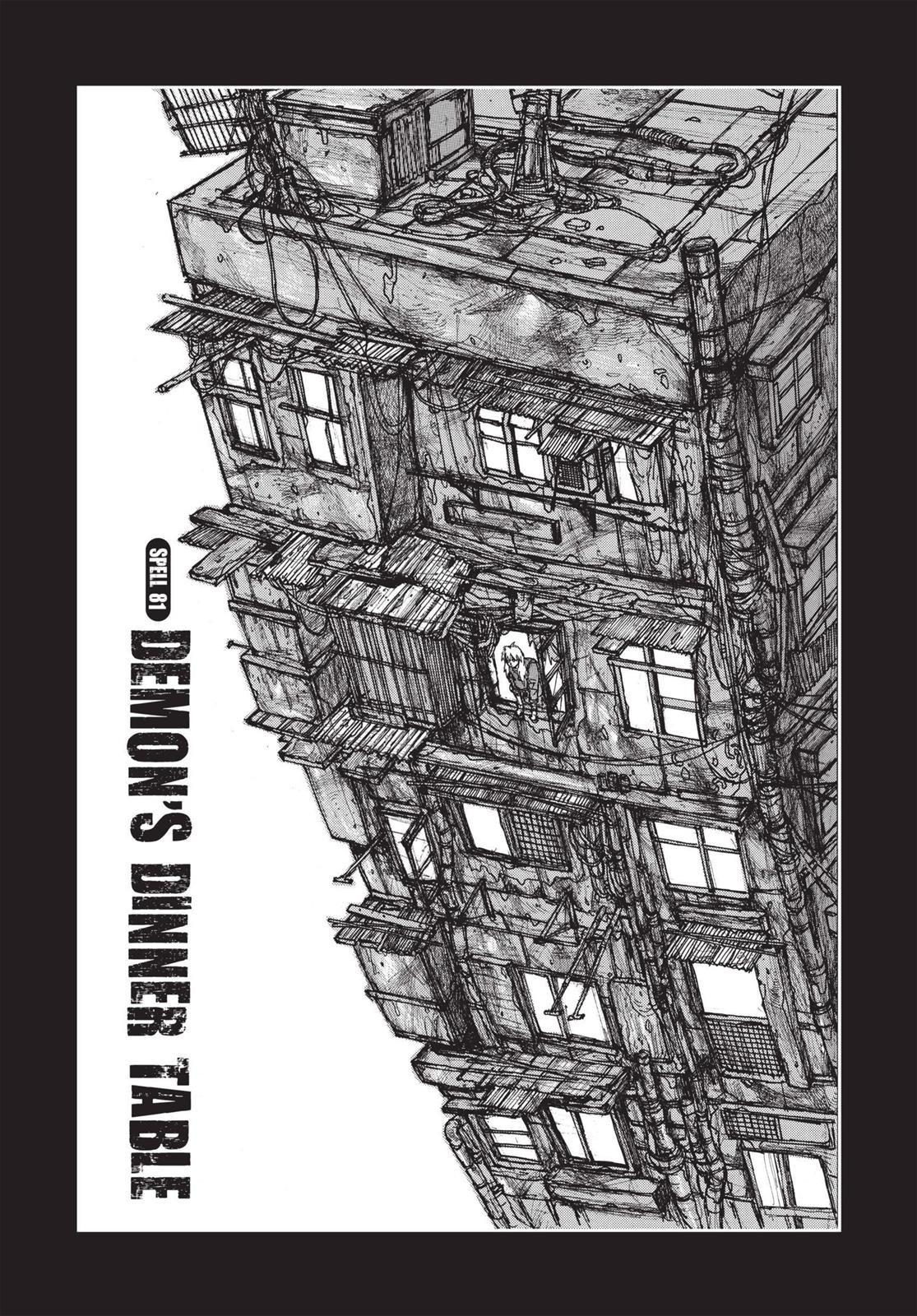 Dorohedoro Chapter 81 page 1 - Chapter 81: A Demon's Dining Table