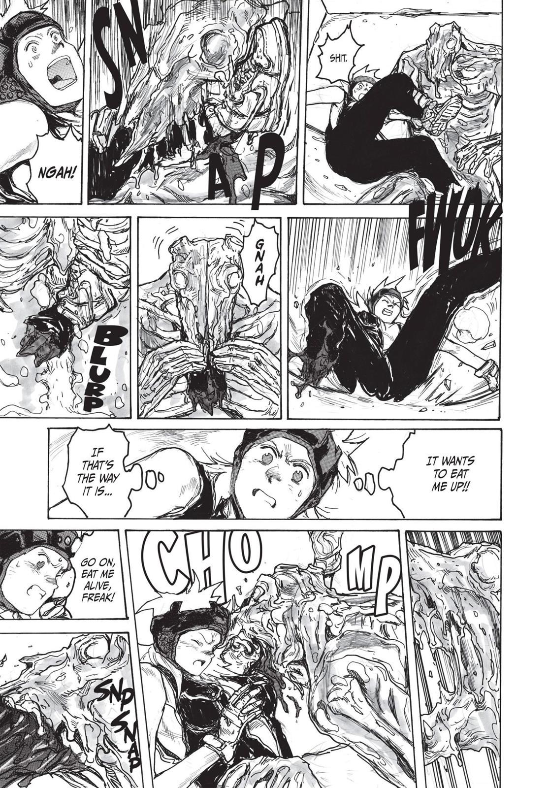 Dorohedoro Chapter 82 page 21 - Chapter 82: Headband Journey