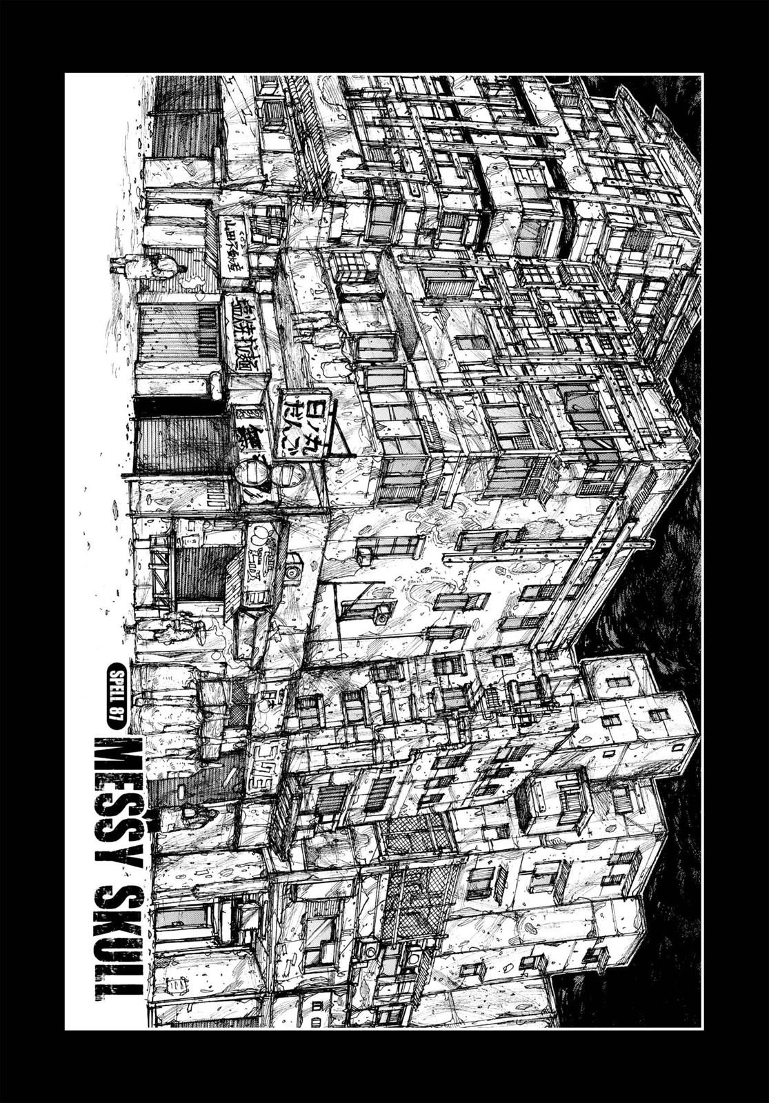 Dorohedoro Chapter 87 page 1 - Chapter 87: Messy Skull