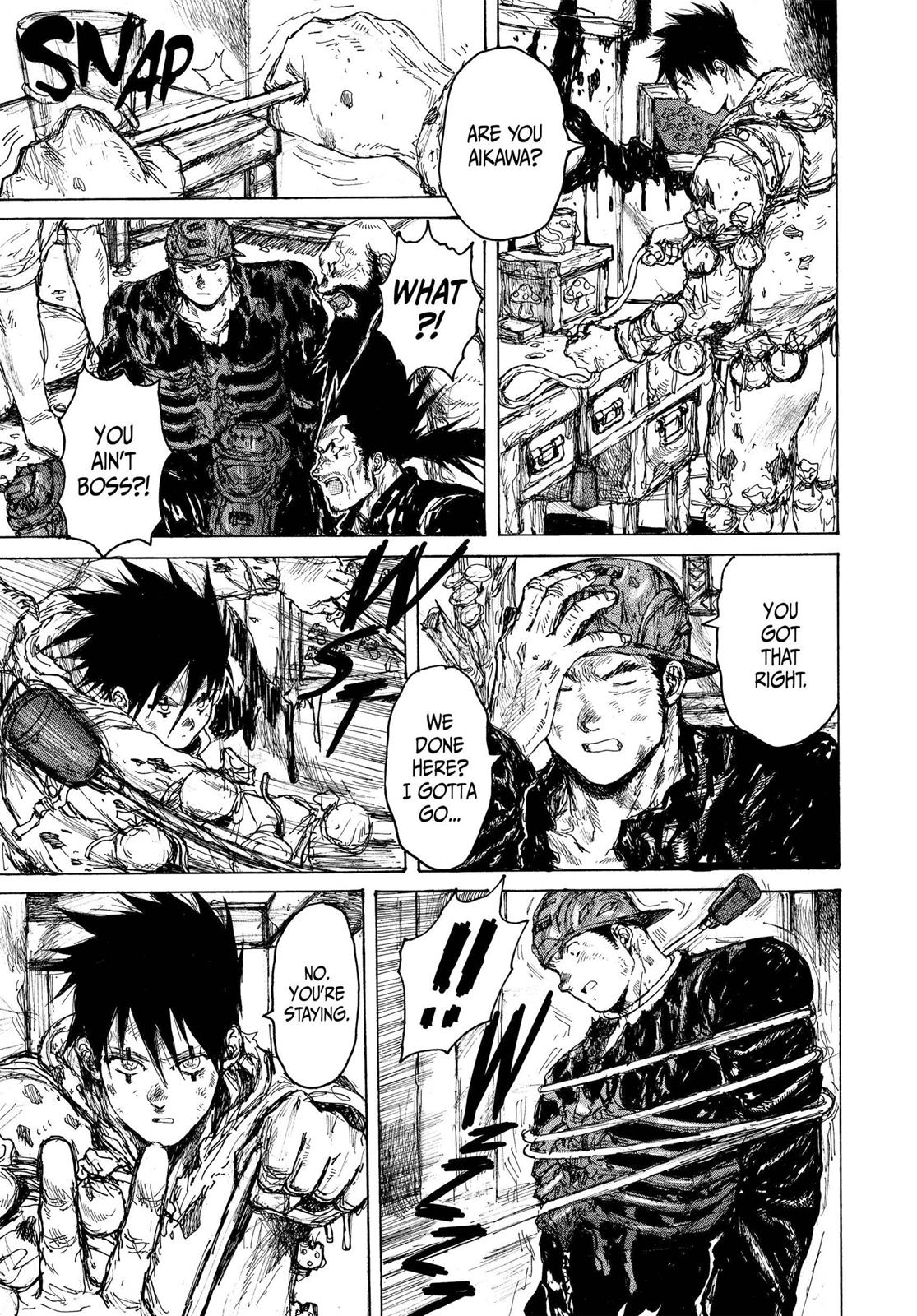 Dorohedoro Chapter 87 page 7 - Chapter 87: Messy Skull