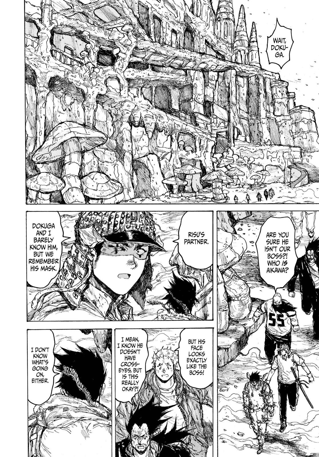 Dorohedoro Chapter 87 page 8 - Chapter 87: Messy Skull