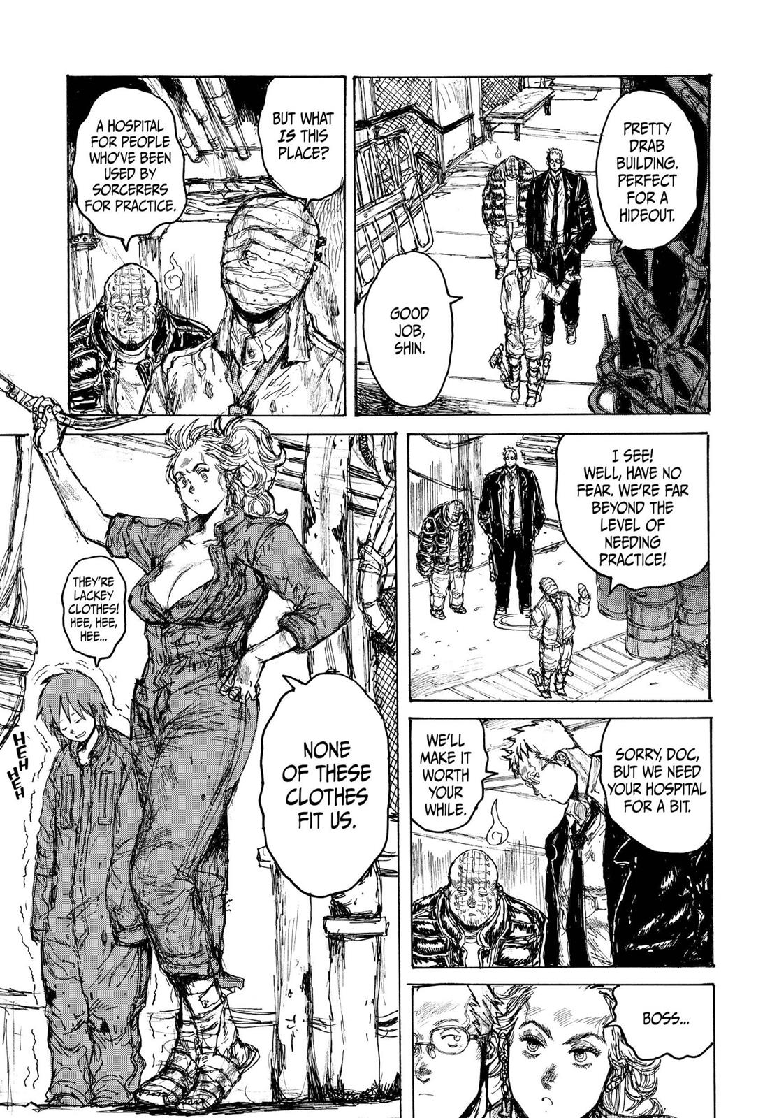 Dorohedoro Chapter 96 page 17 - Chapter 96: Free Hospital