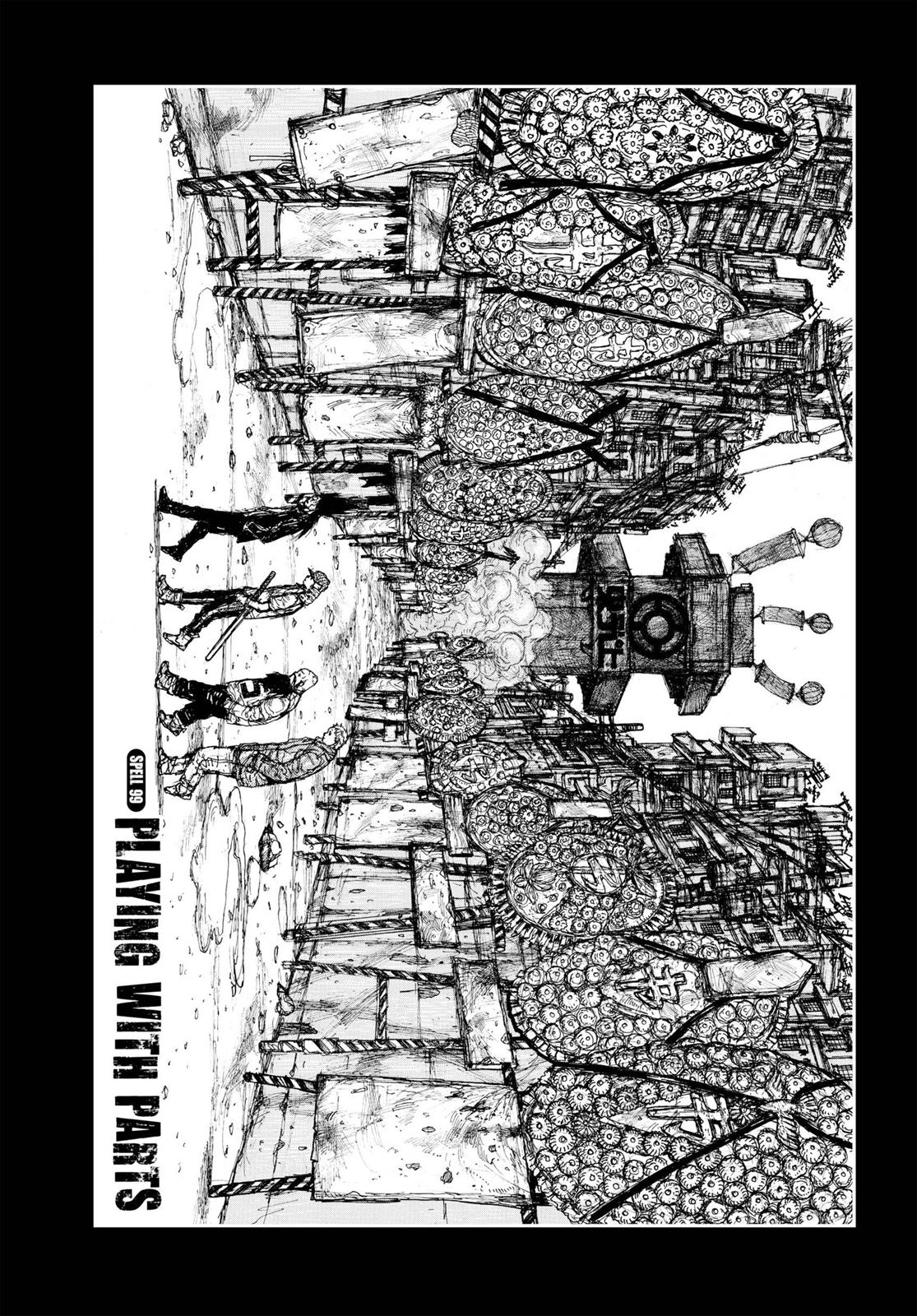 Dorohedoro Chapter 99 page 1 - Chapter 99: Playing with Parts