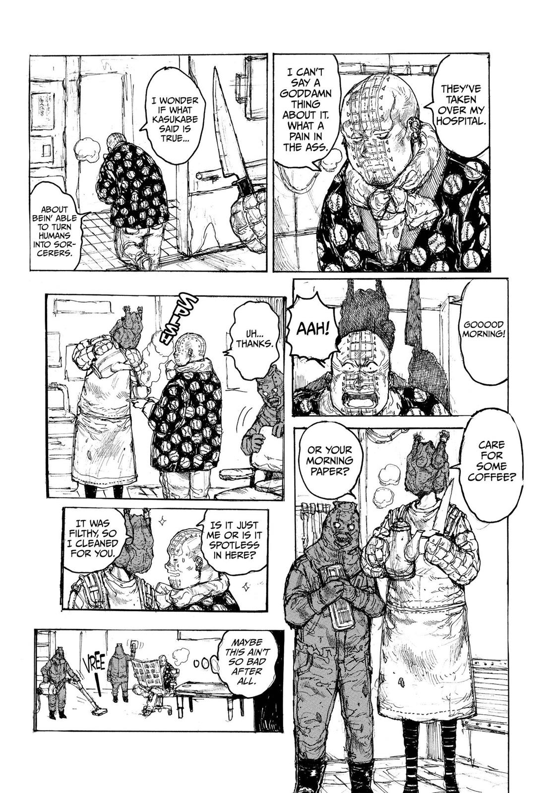 Dorohedoro Chapter 99 page 4 - Chapter 99: Playing with Parts