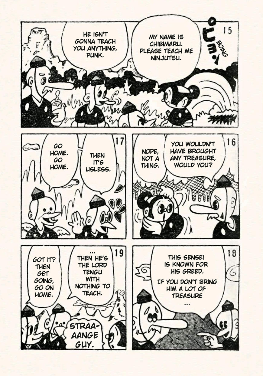 Doron Chibi Maru Chapter 2 page 5 - Chapter 2 : The Greedy Tengu
