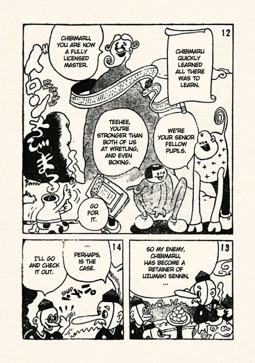 Doron Chibi Maru Chapter 4 page 4 - Chapter 4 : Uzumaki Sennin