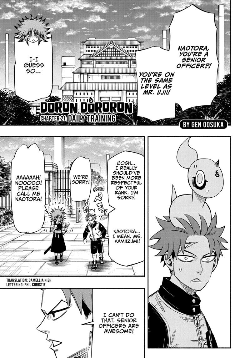 Doron Dororon Chapter 21 page 1 - Chapter 21