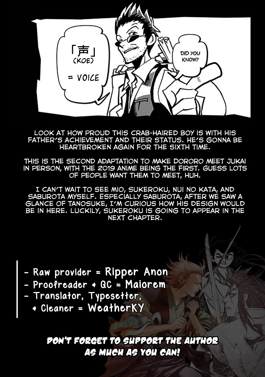 Dororo to Hyakkimaru-Den Chapter 11 page 37 - Chapter 11: The Story of Banmon part 3