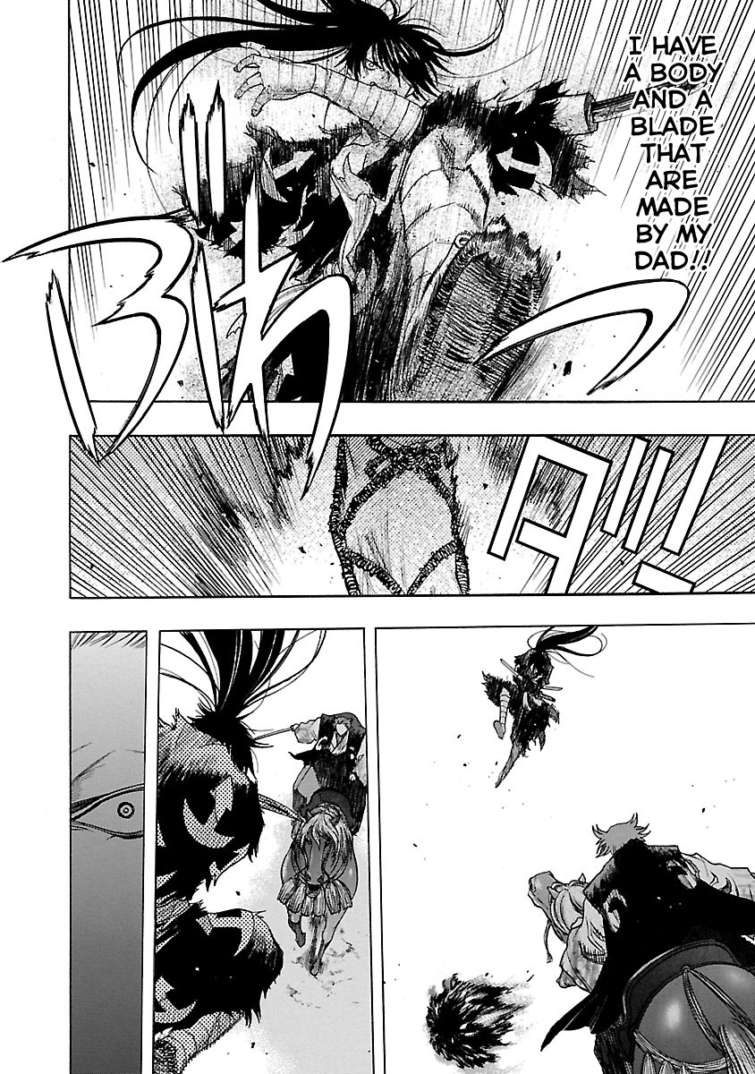 Dororo to Hyakkimaru-Den Chapter 13 page 14 - Chapter 13: The Story of Hyakkimaru and Tahomaru part 1