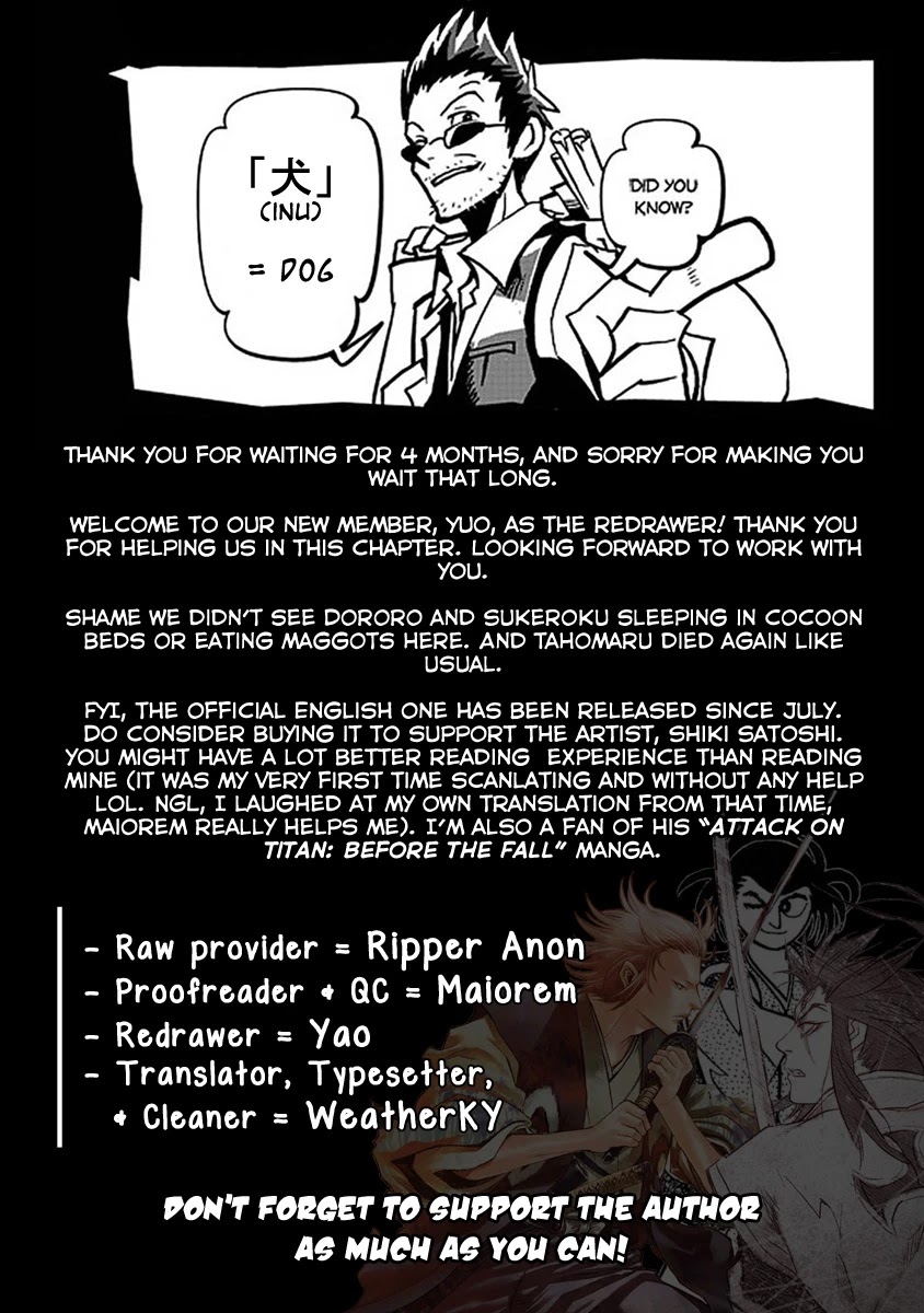 Dororo to Hyakkimaru-Den Chapter 13 page 30 - Chapter 13: The Story of Hyakkimaru and Tahomaru part 1