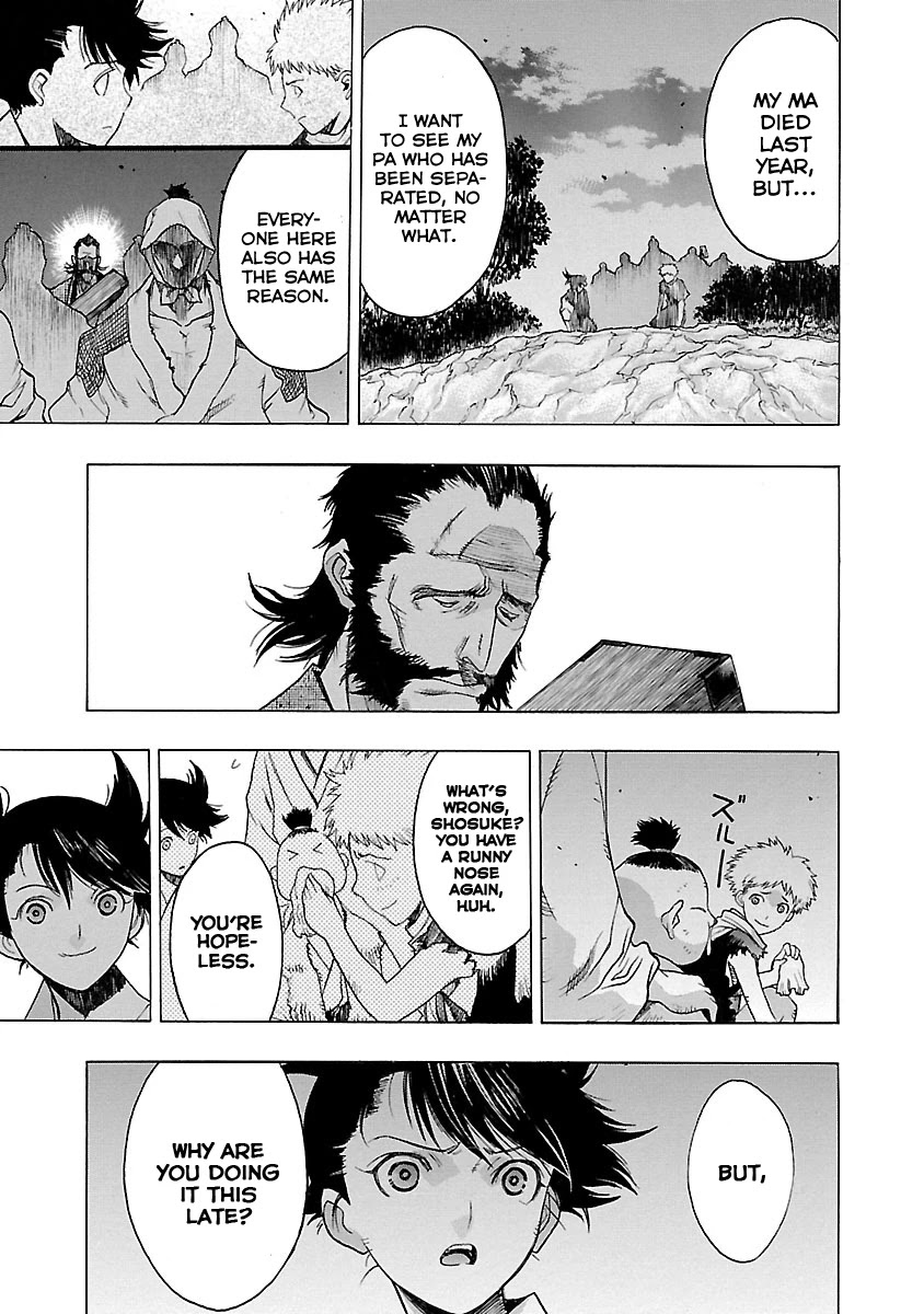 Dororo to Hyakkimaru-Den Chapter 14 page 5 - Chapter 14: The Story of Hyakkimaru and Tahomaru part 2