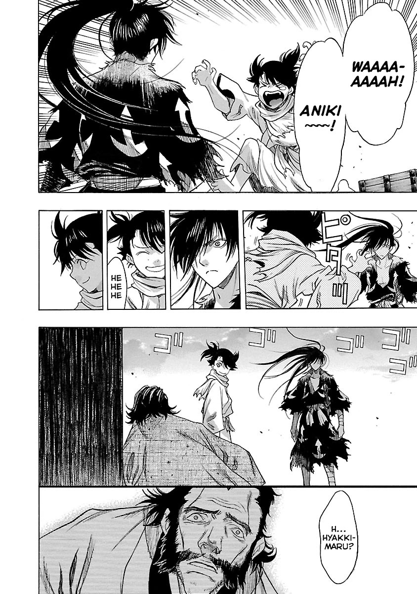 Dororo to Hyakkimaru-Den Chapter 15 page 18 - Chapter 15: The Story of Hyakkimaru and Tahomaru part 3