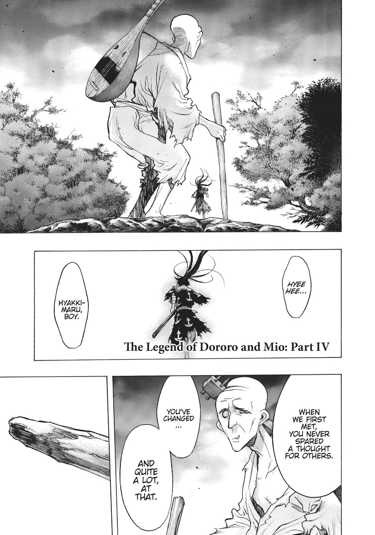 Dororo to Hyakkimaru-Den Chapter 20 page 1 - Chapter 20