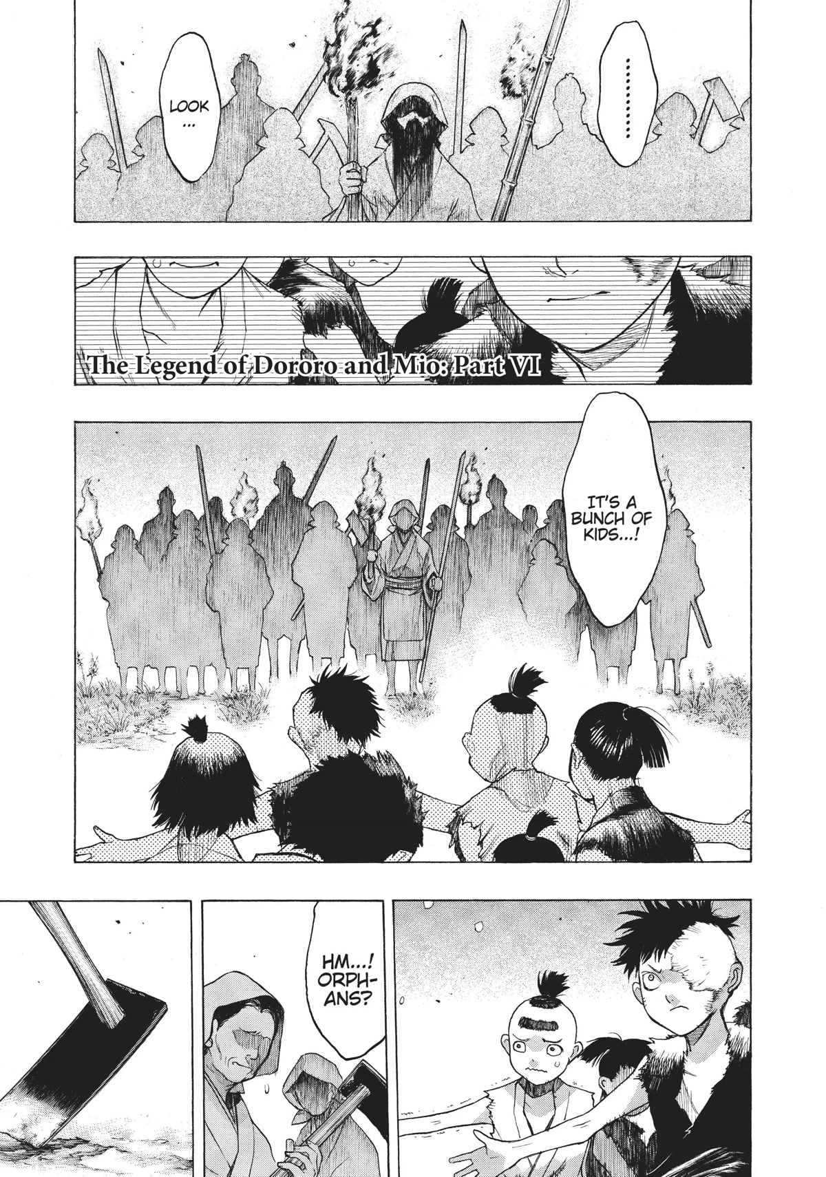 Dororo to Hyakkimaru-Den Chapter 22 page 1 - Chapter 22
