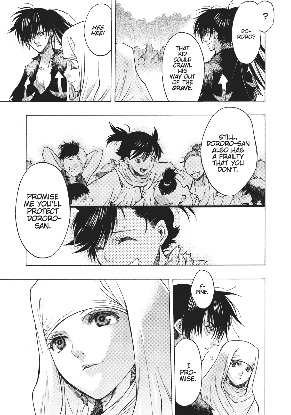 Dororo to Hyakkimaru-Den Chapter 22 page 23 - Chapter 22