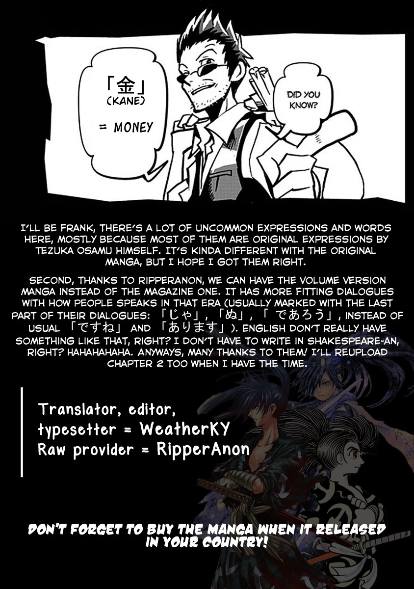 Dororo to Hyakkimaru-Den Chapter 3 page 29 - Chapter 3: The Story of Bandai part 1