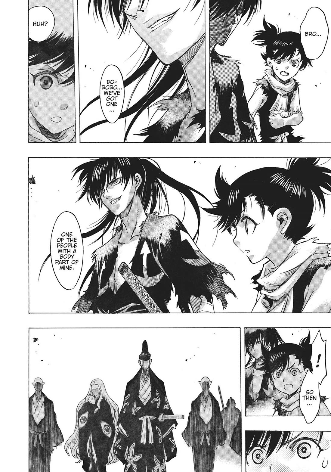 Dororo to Hyakkimaru-Den Chapter 46 page 4 - Chapter 46