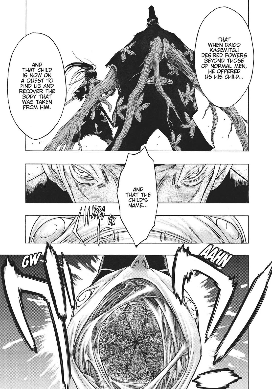 Dororo to Hyakkimaru-Den Chapter 47 page 21 - Chapter 47