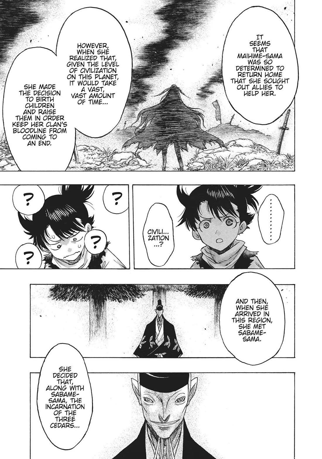Dororo to Hyakkimaru-Den Chapter 48 page 25 - Chapter 48