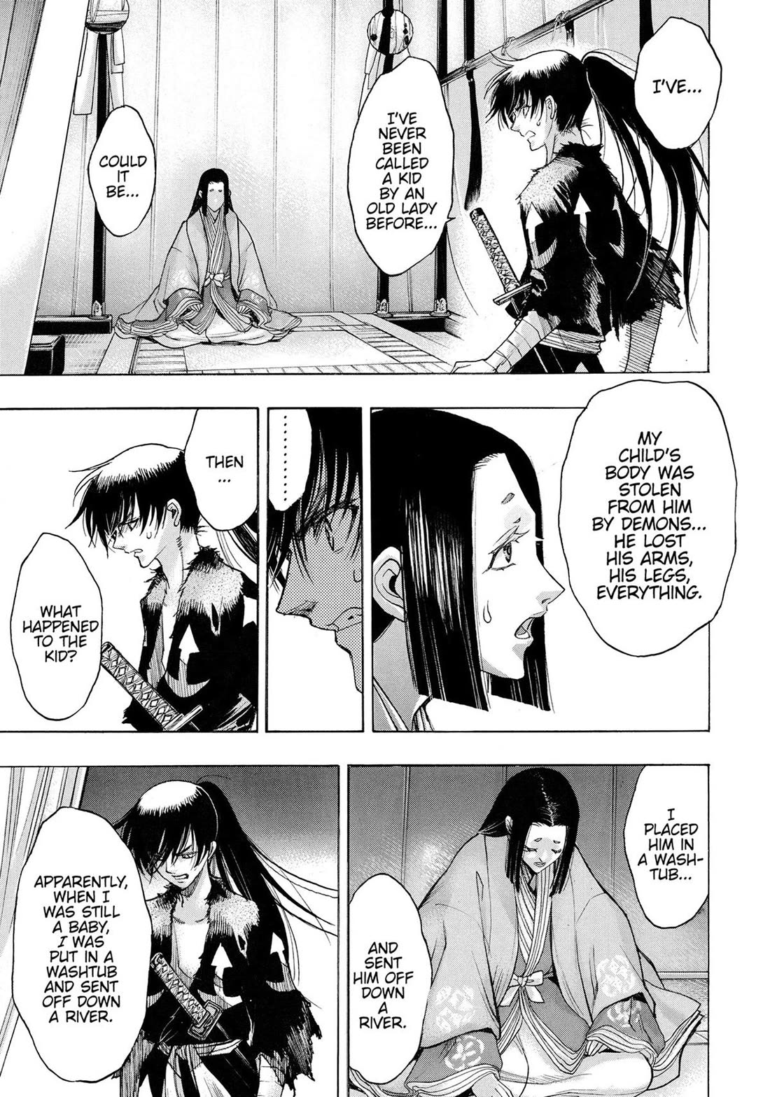Dororo to Hyakkimaru-Den Chapter 57 page 7 - Chapter 57