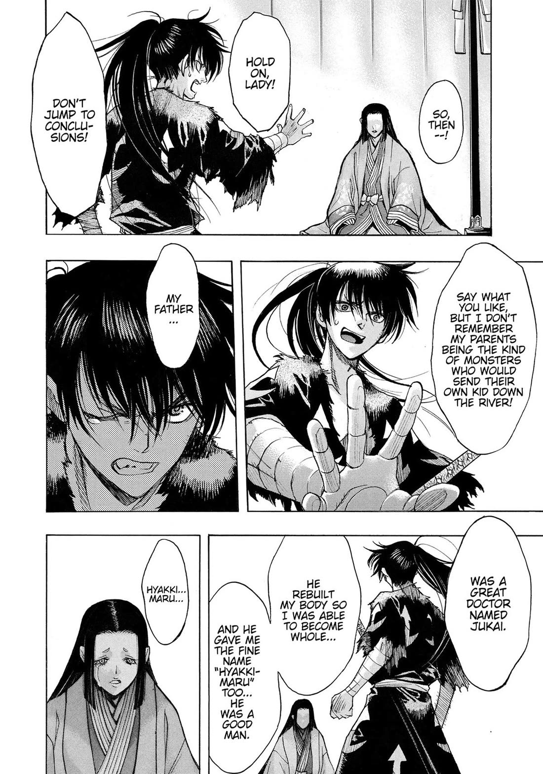 Dororo to Hyakkimaru-Den Chapter 57 page 8 - Chapter 57