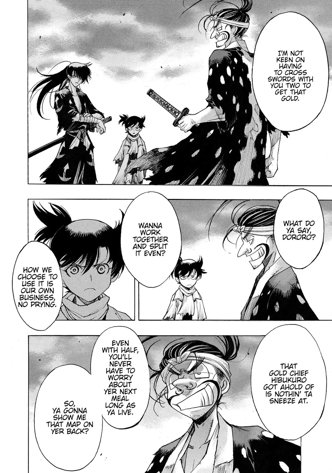 Dororo to Hyakkimaru-Den Chapter 58 page 4 - Chapter 58