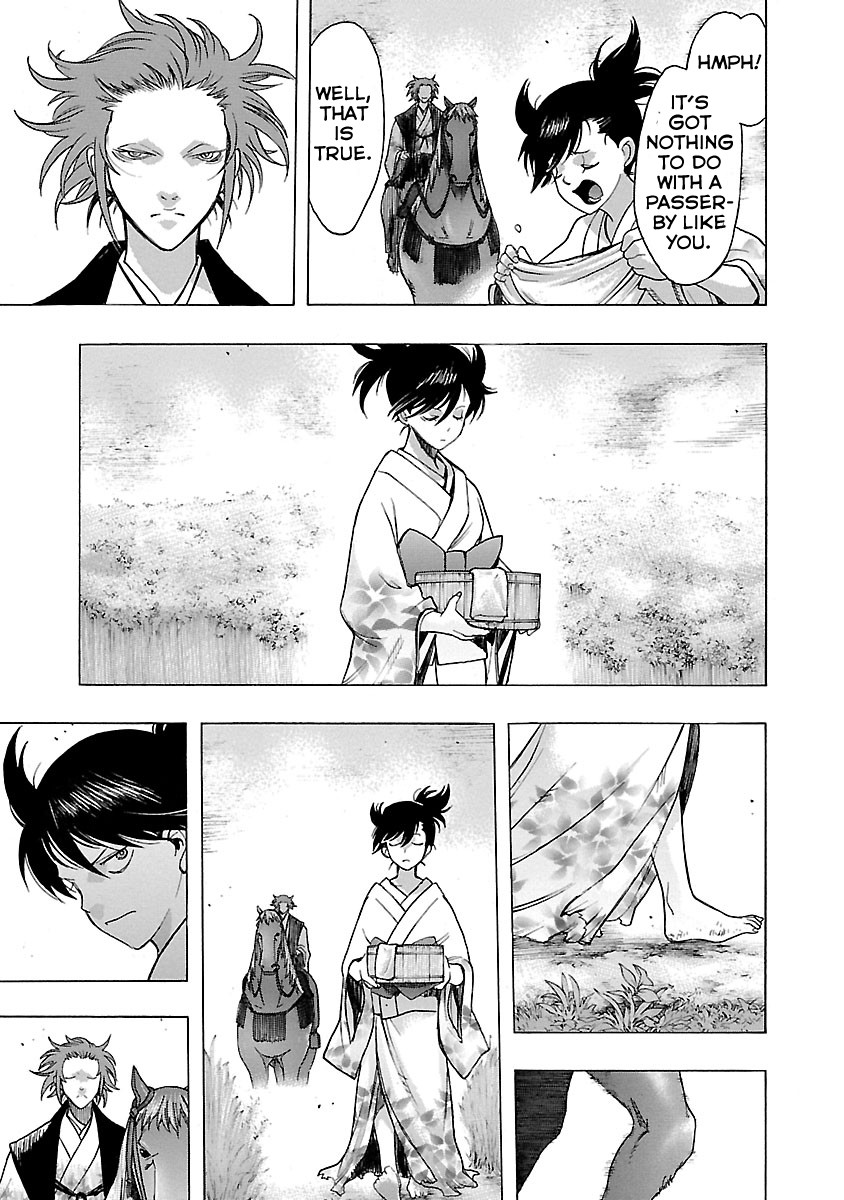 Dororo to Hyakkimaru-Den Chapter 6 page 4 - Chapter 6: The Story of the Sound of Hoofs in the Fog