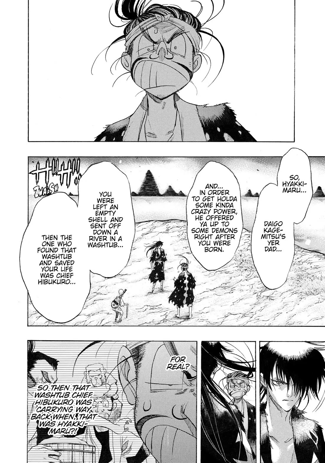 Dororo to Hyakkimaru-Den Chapter 61 page 8 - Chapter 61