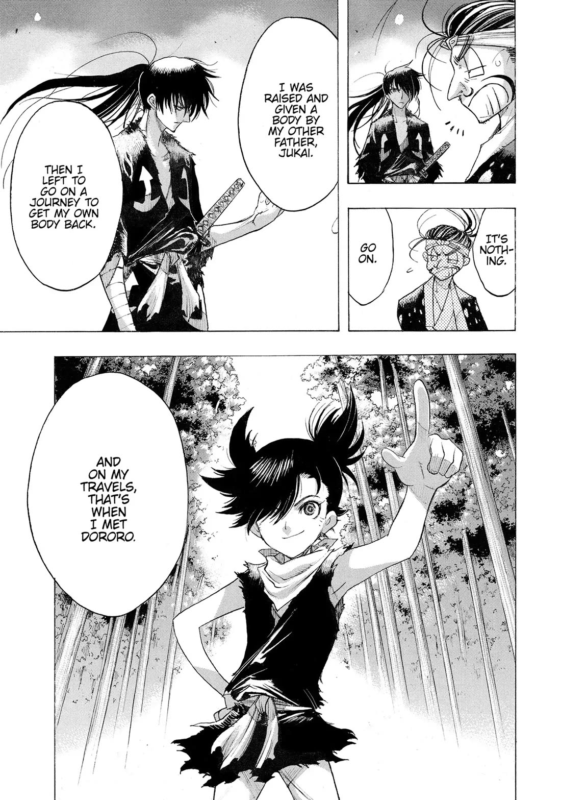 Dororo to Hyakkimaru-Den Chapter 61 page 9 - Chapter 61
